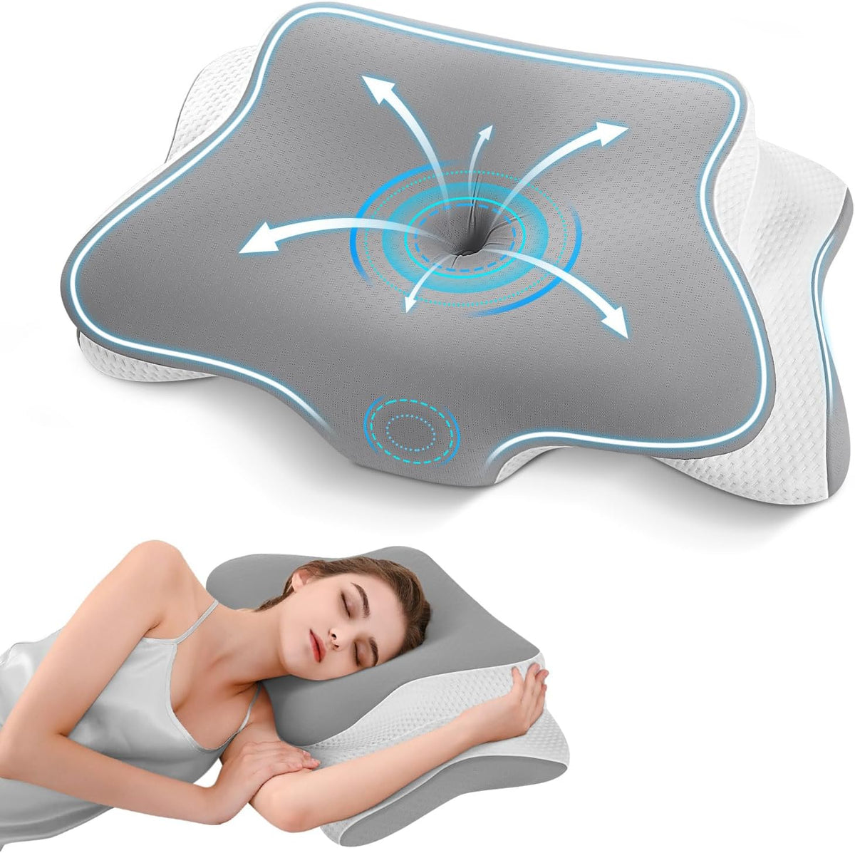 Almohada cervical viscoelástica